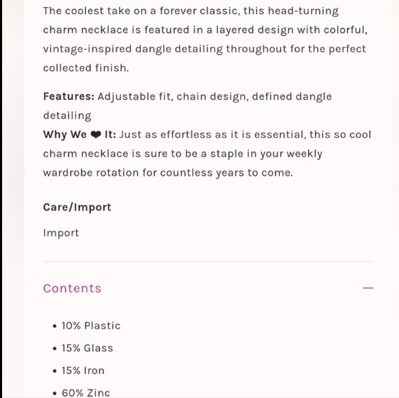 Free People Maxamillion Charm Necklace Flower Power - Picture 8 of 10